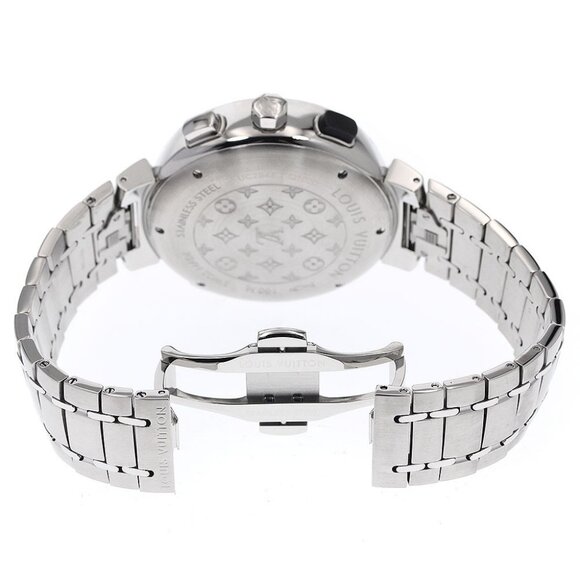 LOUIS VUITTON Tambour Regatta Q102D Chronograph alarm Quartz Men's Watch_837728 - Picture 3 of 6